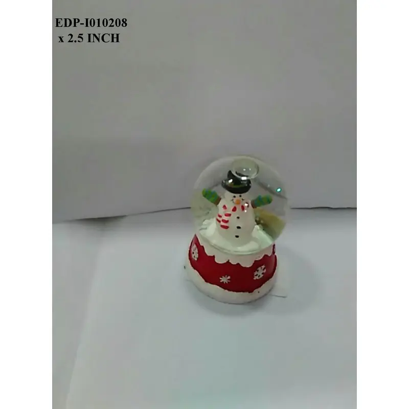 Water Globe with Snowman & Tree