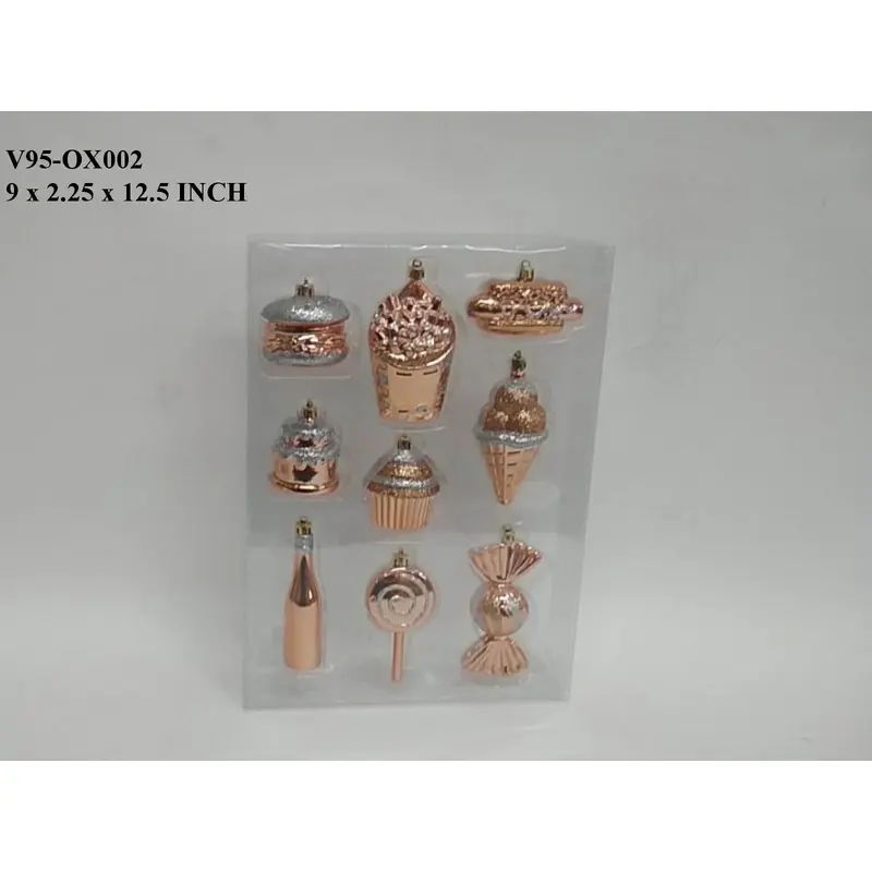 Asstd Shatterproof Shape Boxed Orn