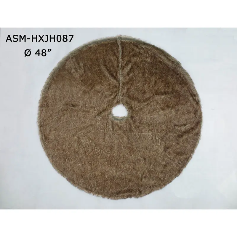 Brown Fabric Treeskirt