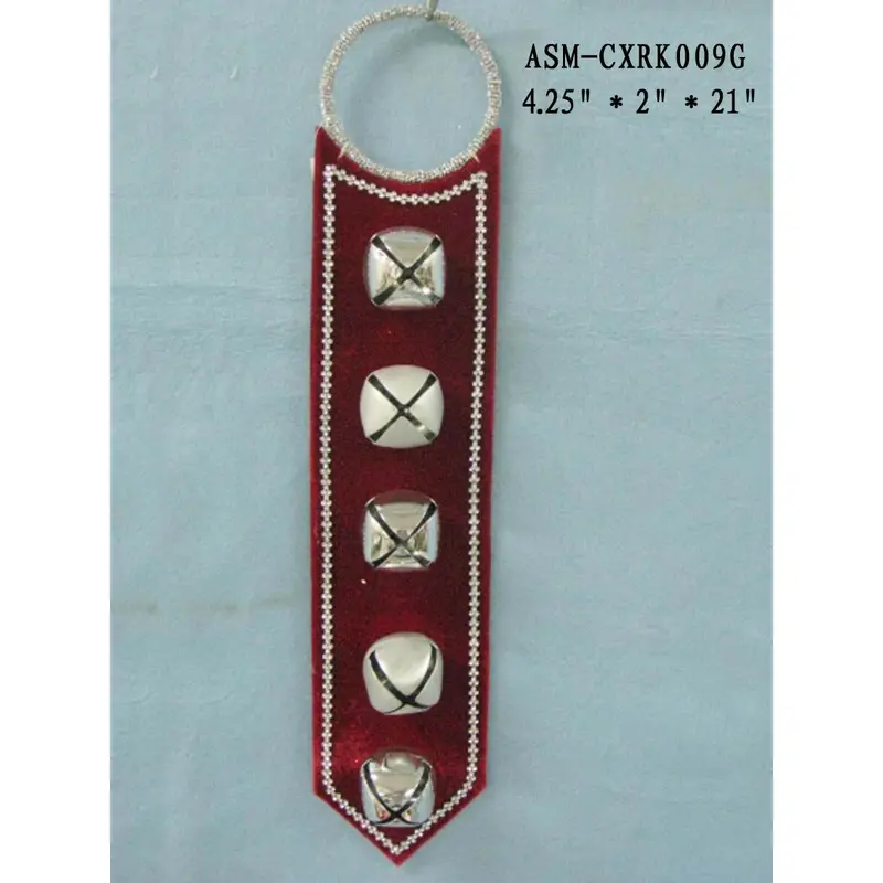 Burgundy Bell Door Hanger
