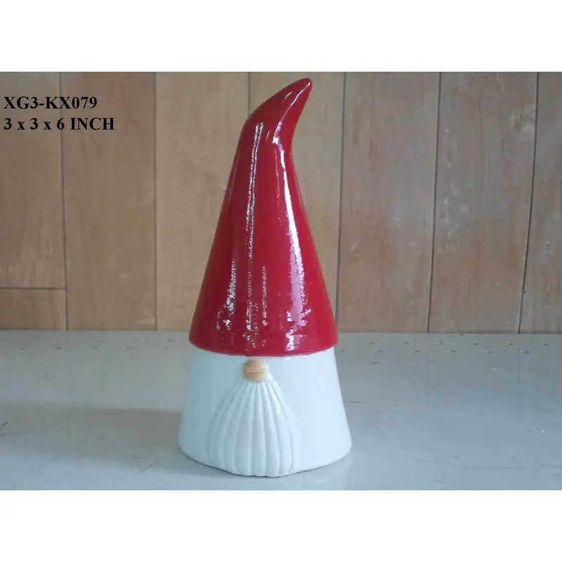 Ceramic Christmas Gnome