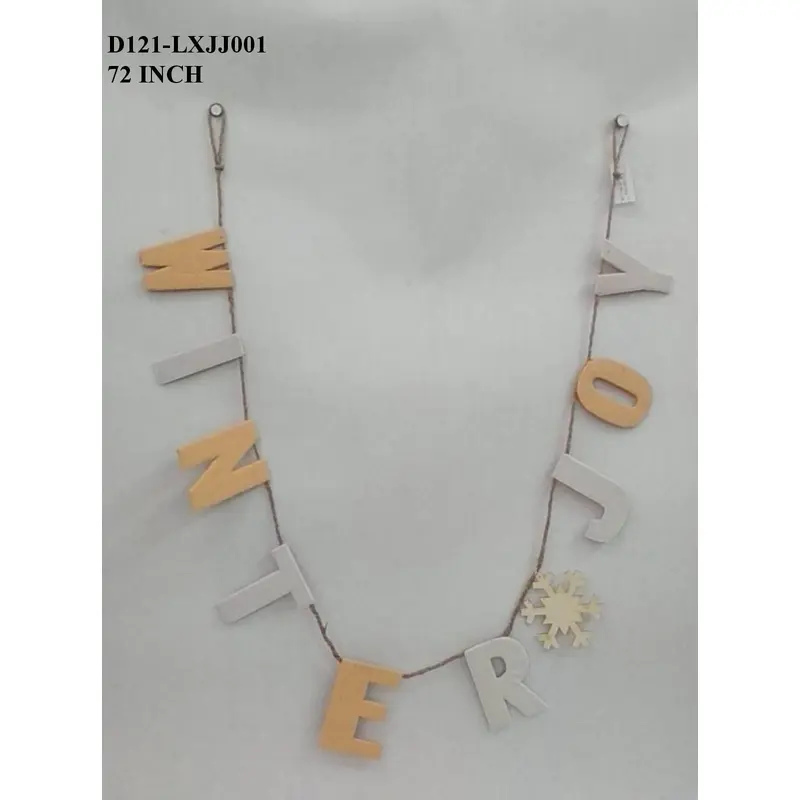 Fabric Christmas Garland