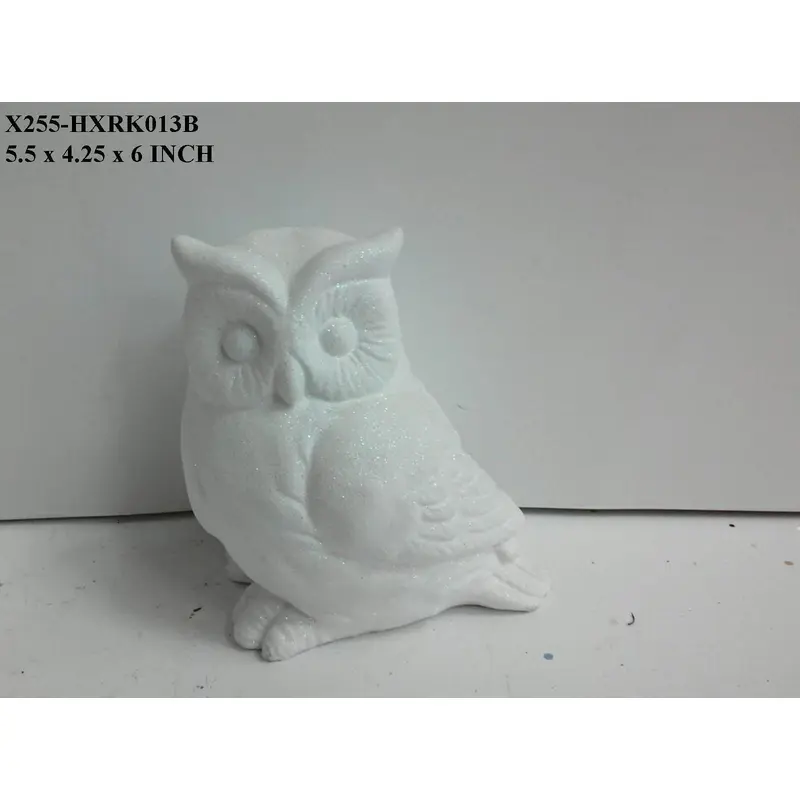 Polyresin White Owl