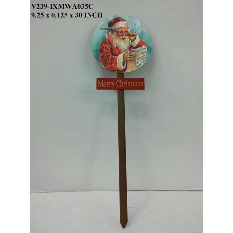 Wooden Christmas Stake