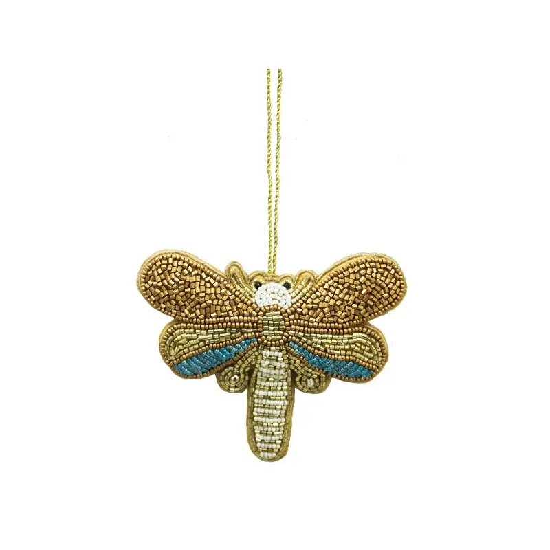 Beaded Dragonfly Ornament