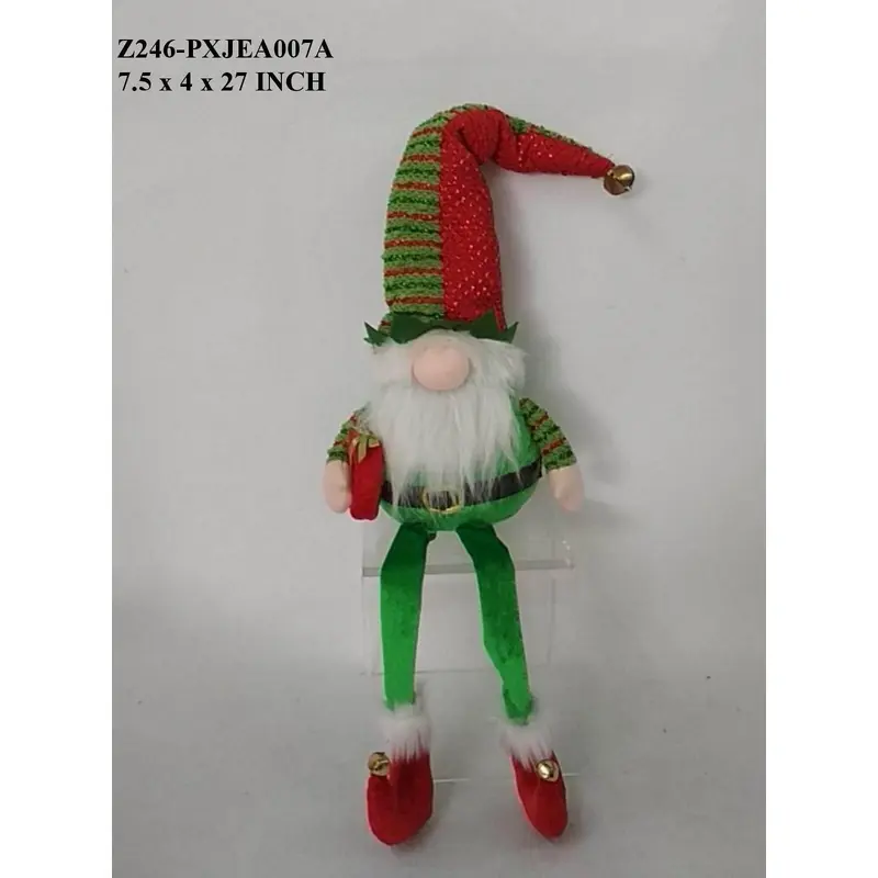 Fabric Christmas Sitting Gnome