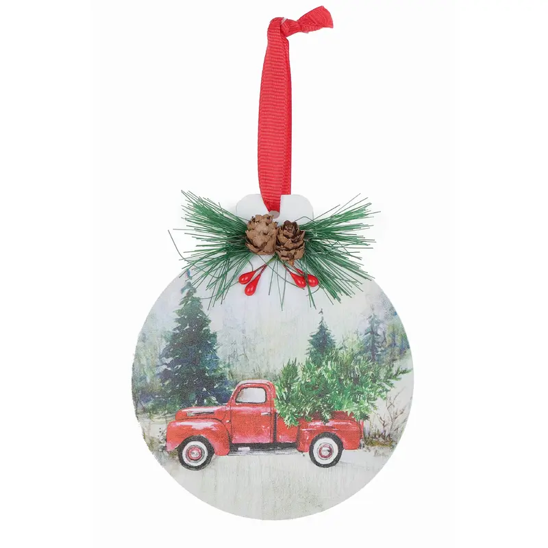 MTL RD Truck Disc Ornament
