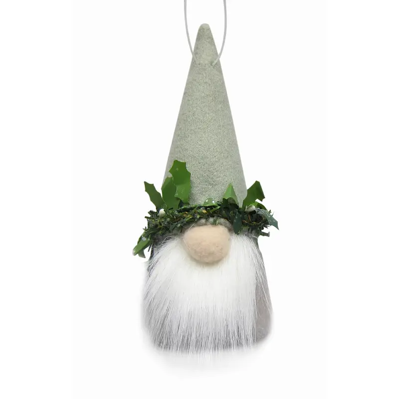 Ornament Gnome 6.5" HT