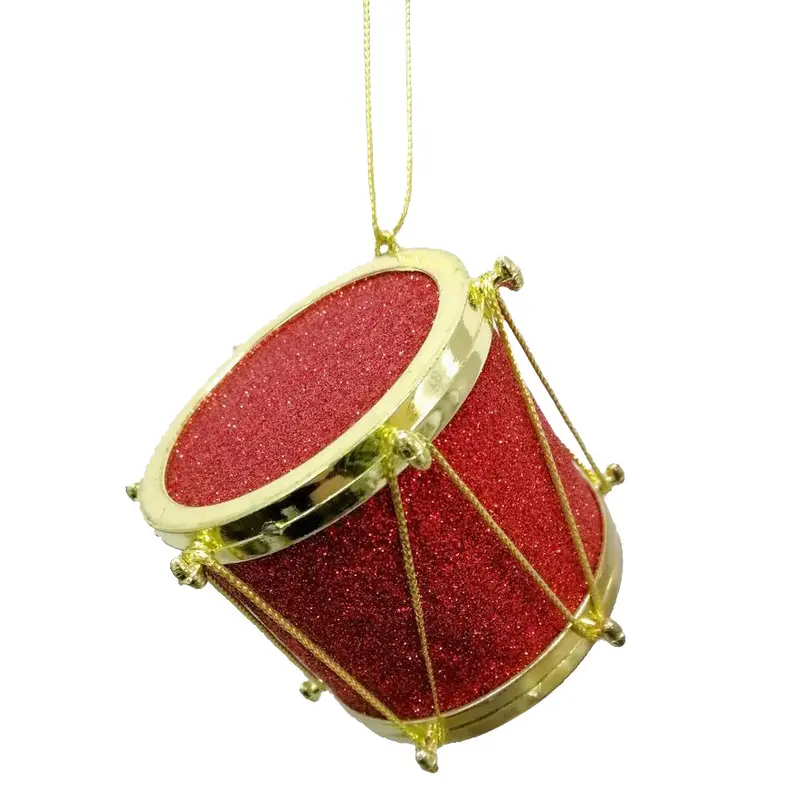 Red, Glitter Drum