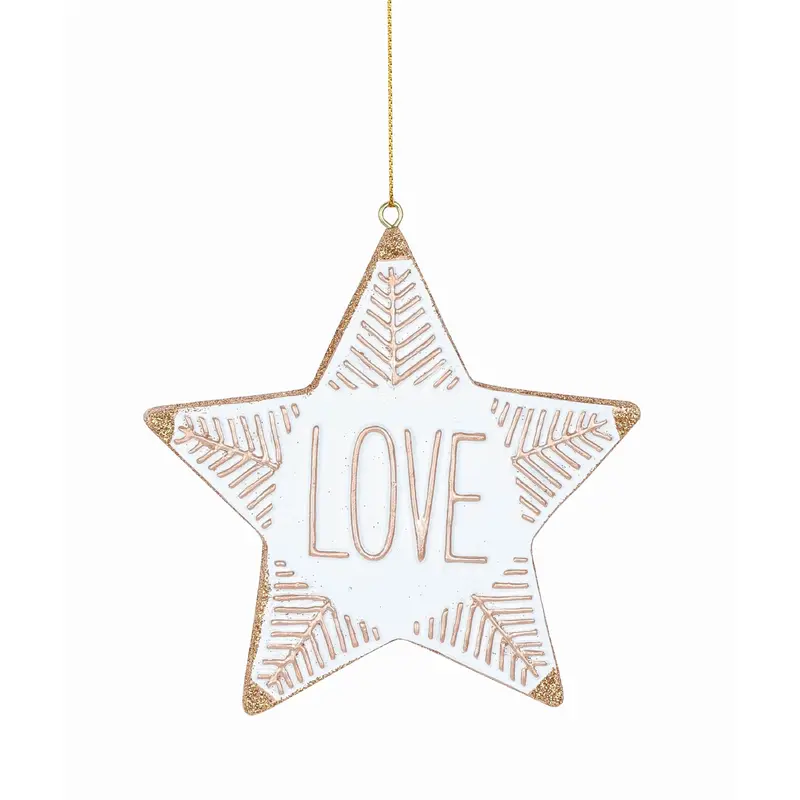 Resin Star Sign Ornament