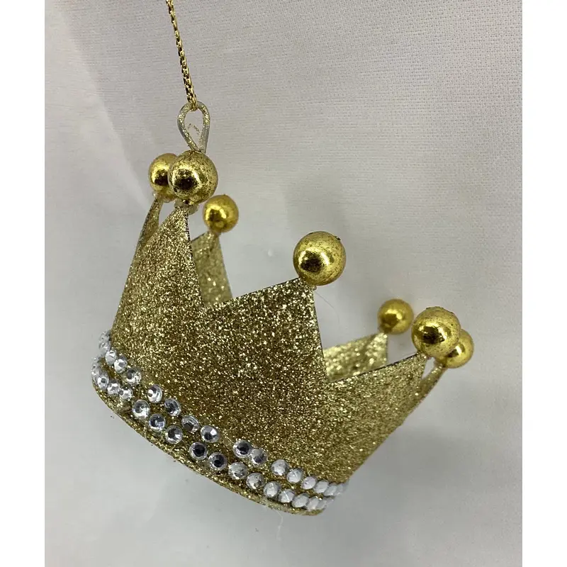 Gold Crown Ornament