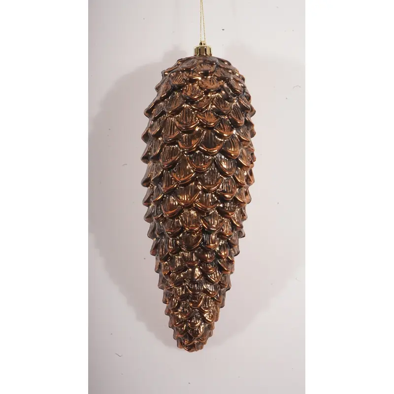 Plastic Hanging Pinecone Ornament