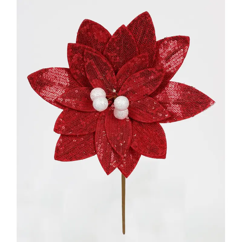 10 X 10 X 11.5"H  POINSETTIA PICK