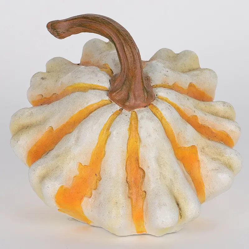 4.5 X 4 X 4.5"H PUMPKIN DECOR