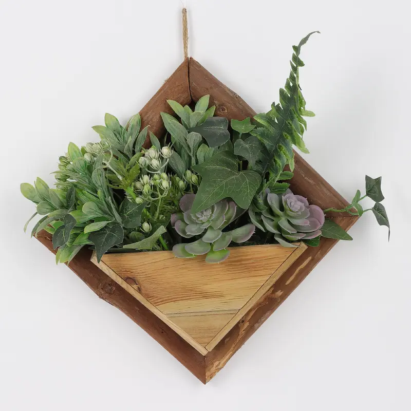 Spring Greeneries with Succulent Wall Decor