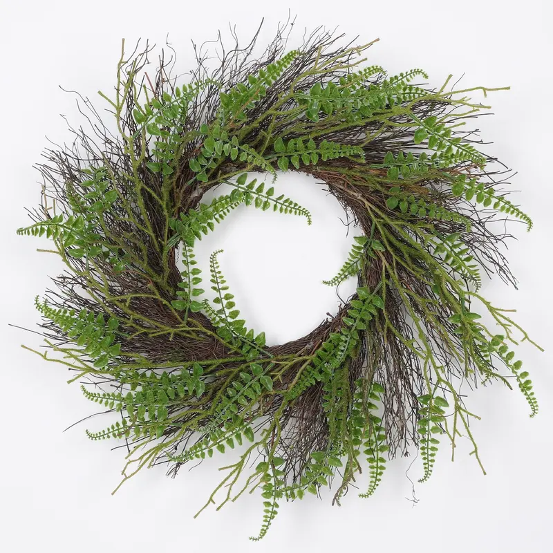 Spring Tiny Fern Wreath