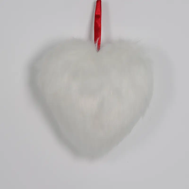 Valentines White Hanging Heart