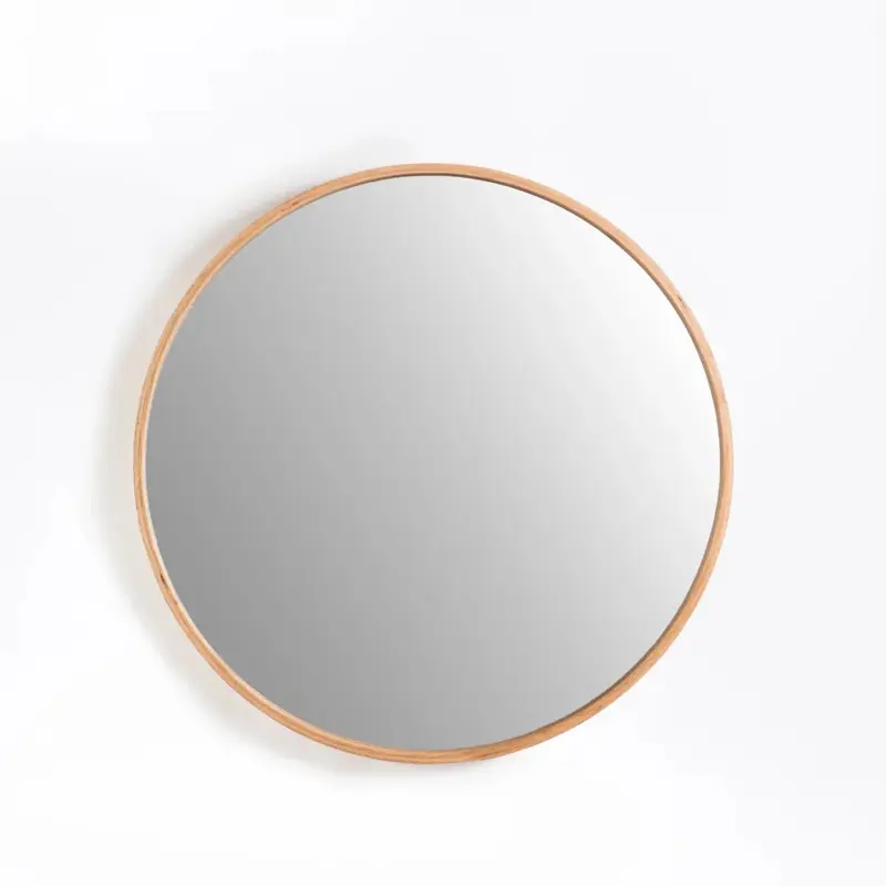 SIRIUS 80cm ROUND MIRROR - OAK