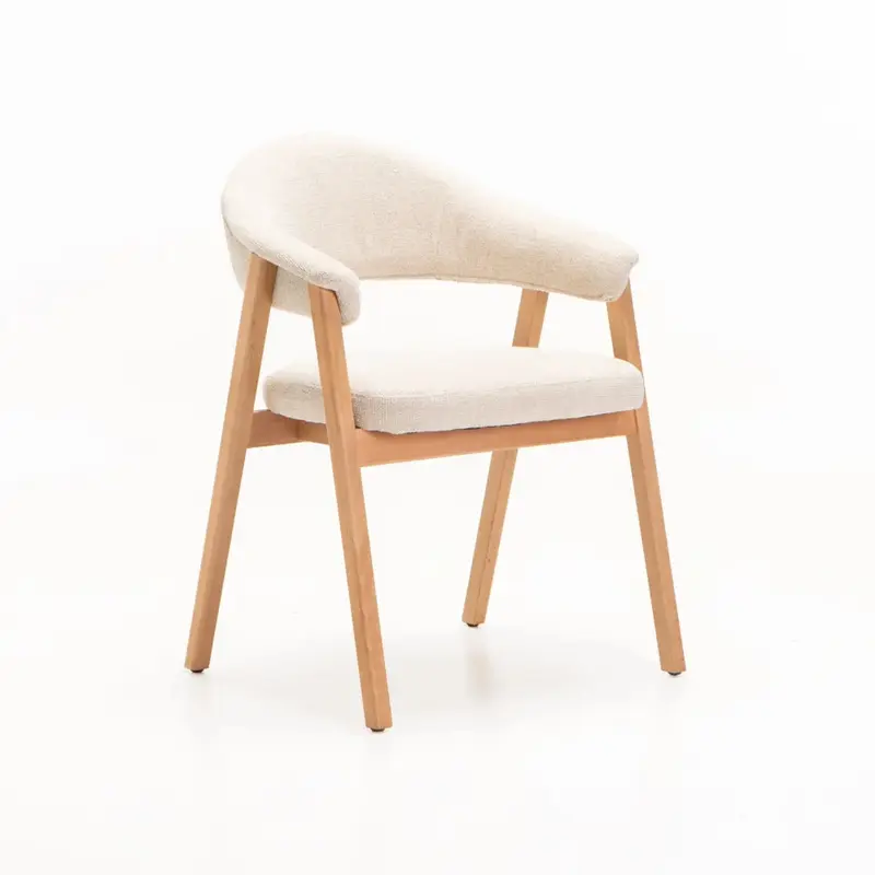 ALORA WOODEN DINING CHAIR - NATURAL LEG
