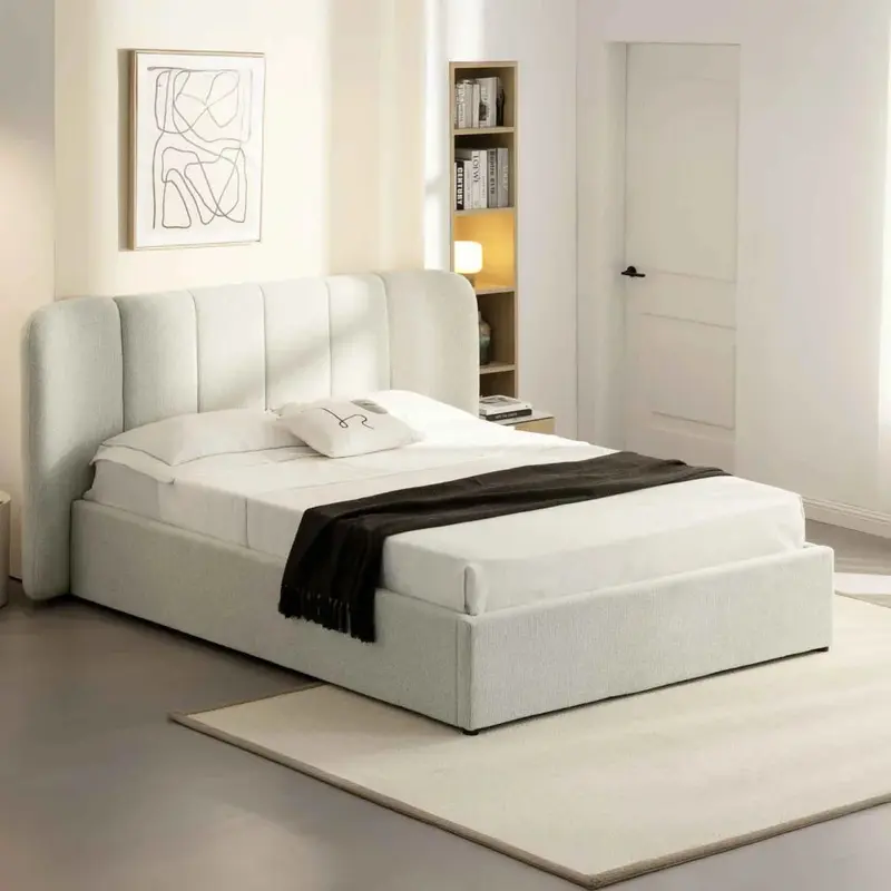 EDEN TEXTURED FABRIC BED