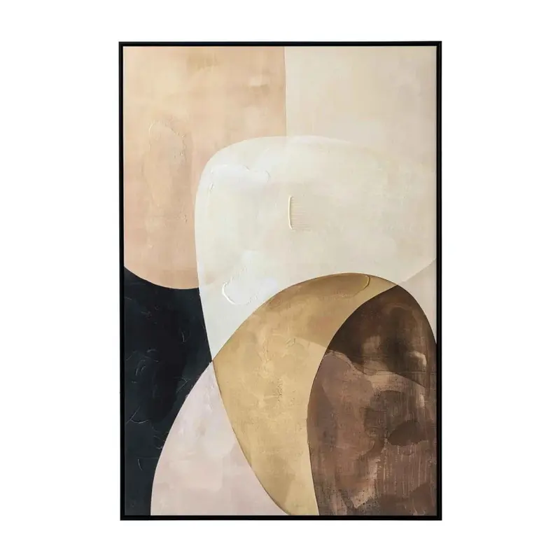 FRAMED ART 2 SANDRIFT 120x80cm BLACK FRAME