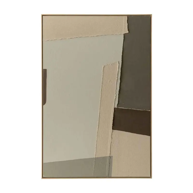 FRAMED ART 5 TEXTONE 120x80cm WOOD GRAIN FRAME