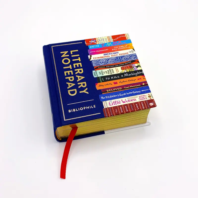 Bibliophile Literary Notepad