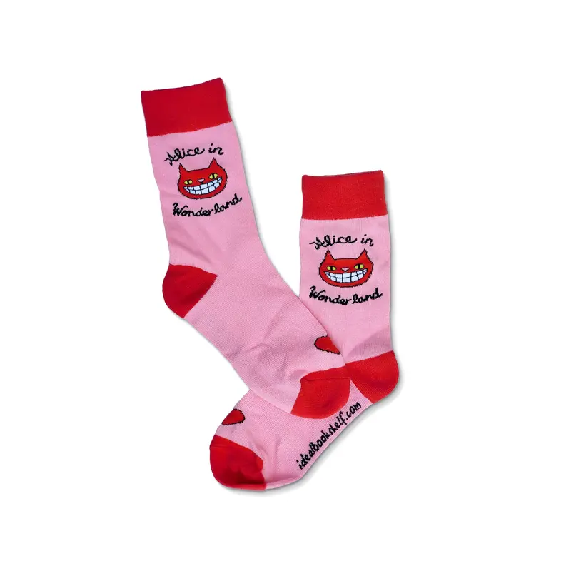 Book Socks: Alice in Wonderland