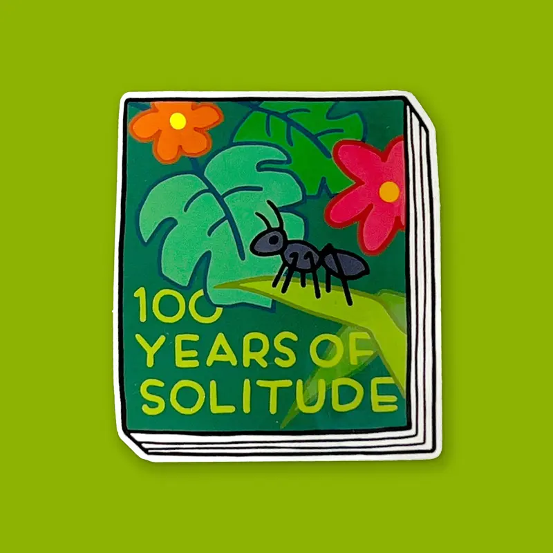 Book Sticker: 100 Years of Solitude