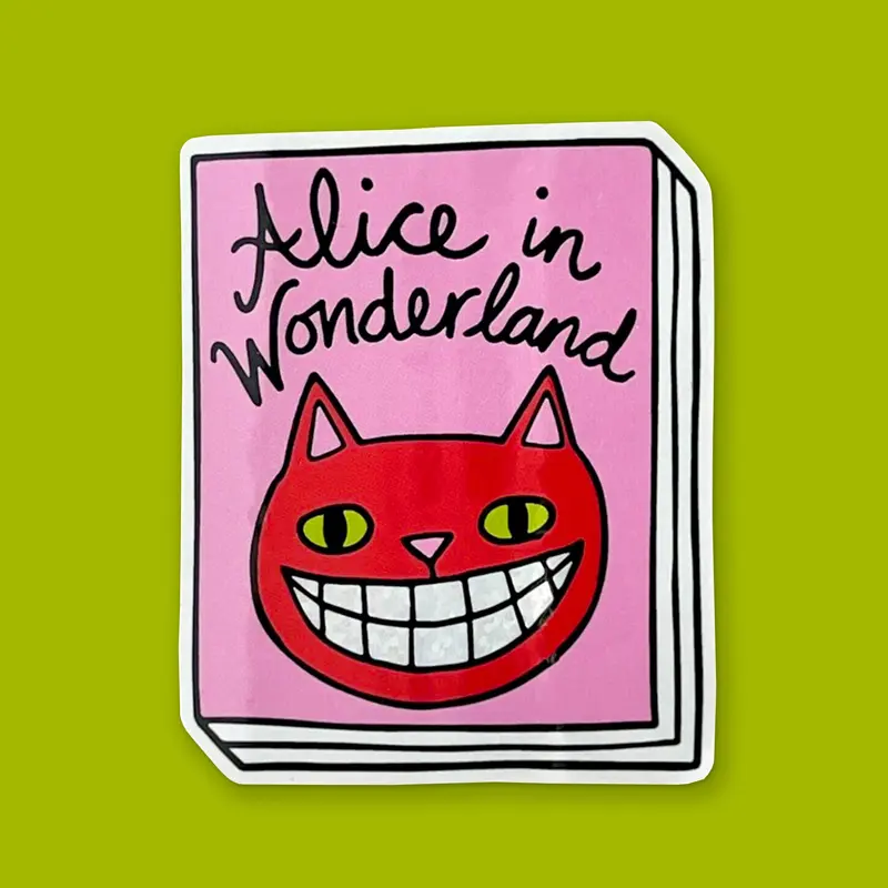 Book Sticker: Alice in Wonderland