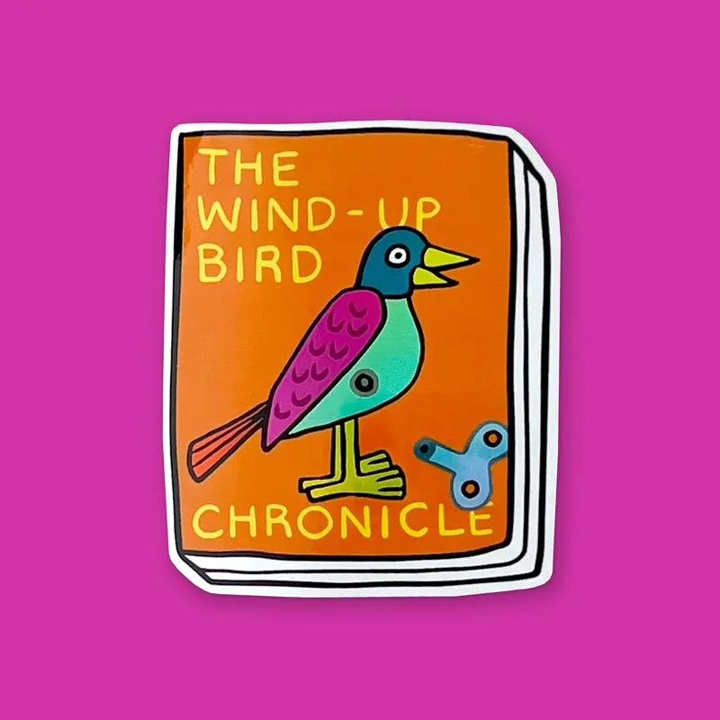 Book Sticker: The Wind-Up Bird Chronicle