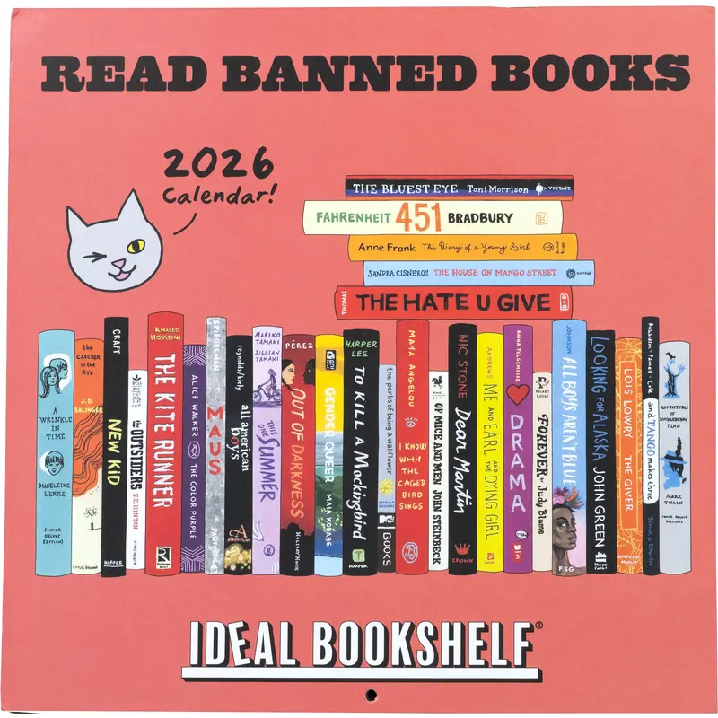 2026 Wall Calendar - Read Banned Books