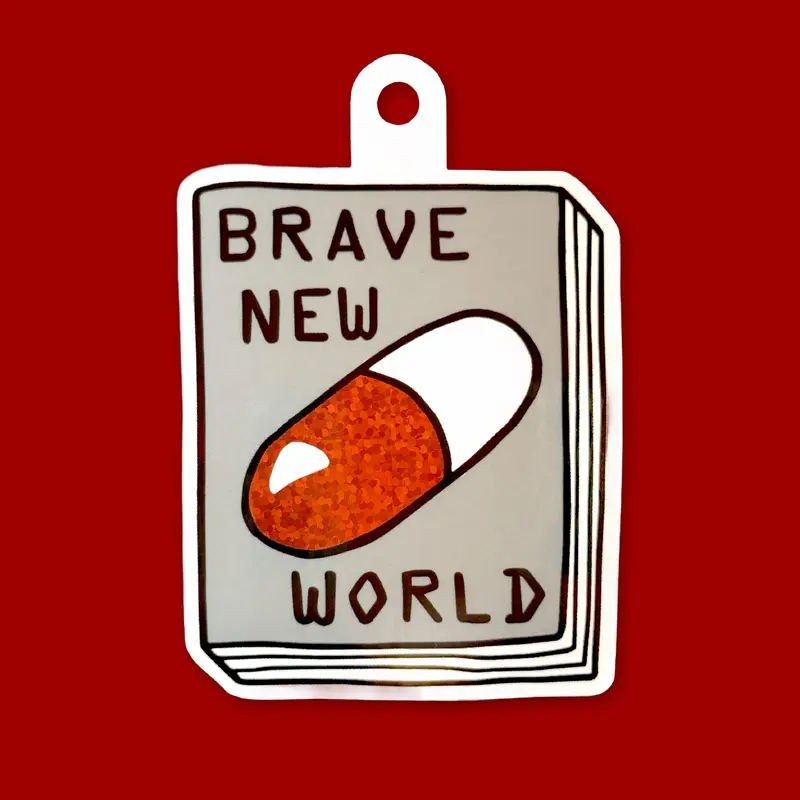 Book Sticker: Brave New World