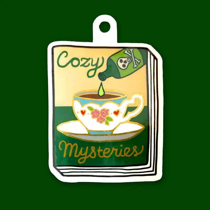 Book Sticker: Cozy Mysteries