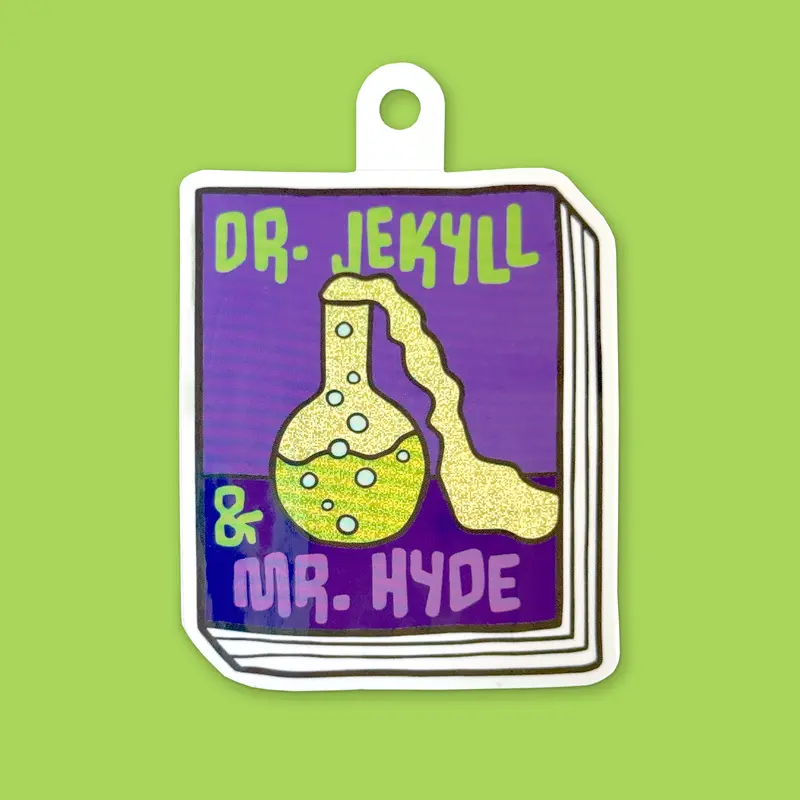 Book Sticker: Dr. Jekyll & Mr. Hyde