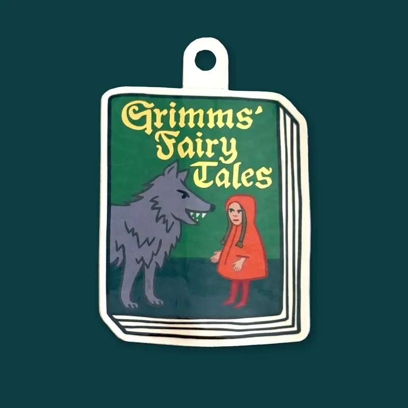 Book Sticker: Grimms Fairy Tales