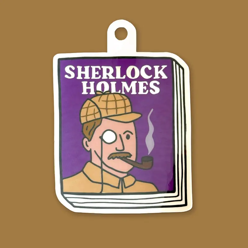 Book Sticker: Sherlock Holmes