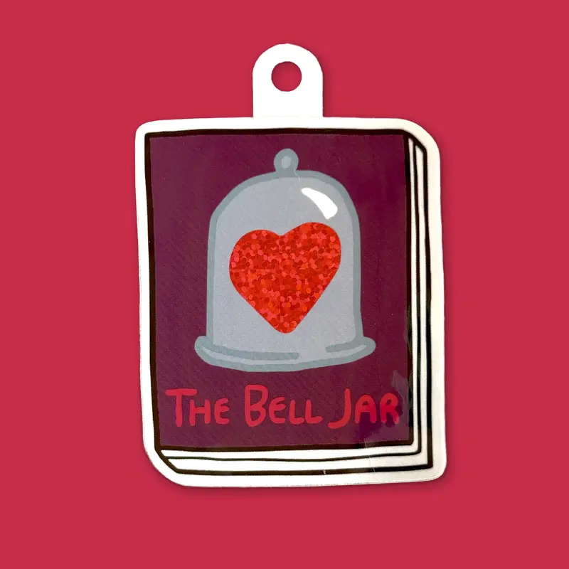 Book Sticker: The Bell Jar