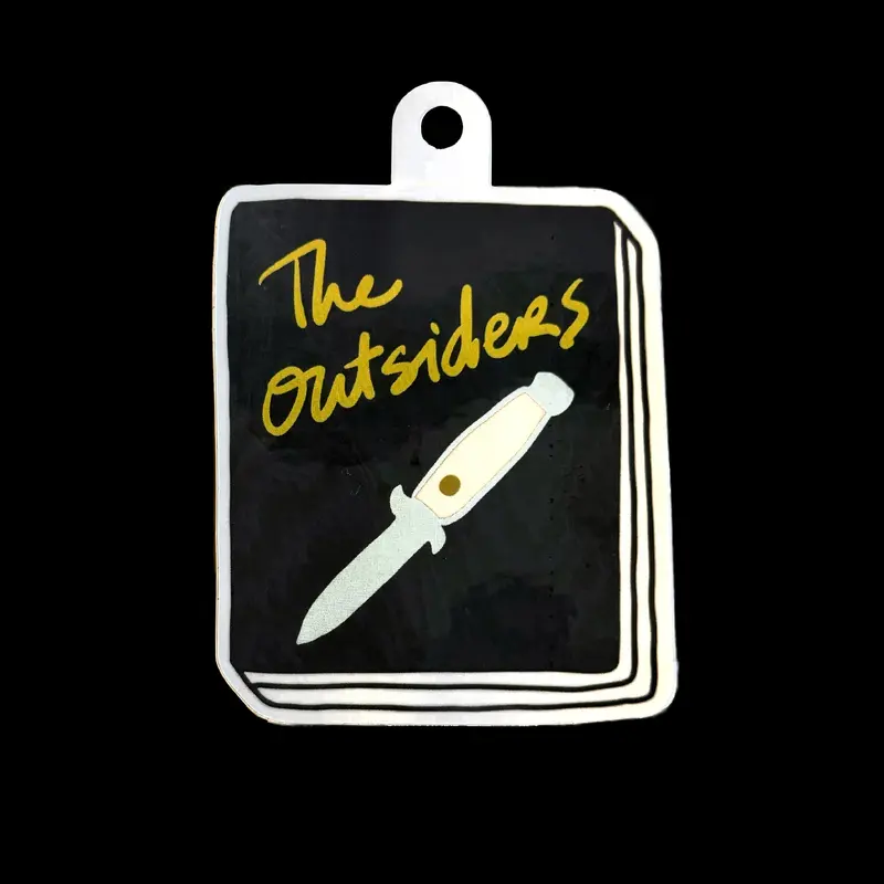 Book Sticker: The Outsiders