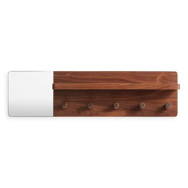 Candid Wall Shelf with Hooks