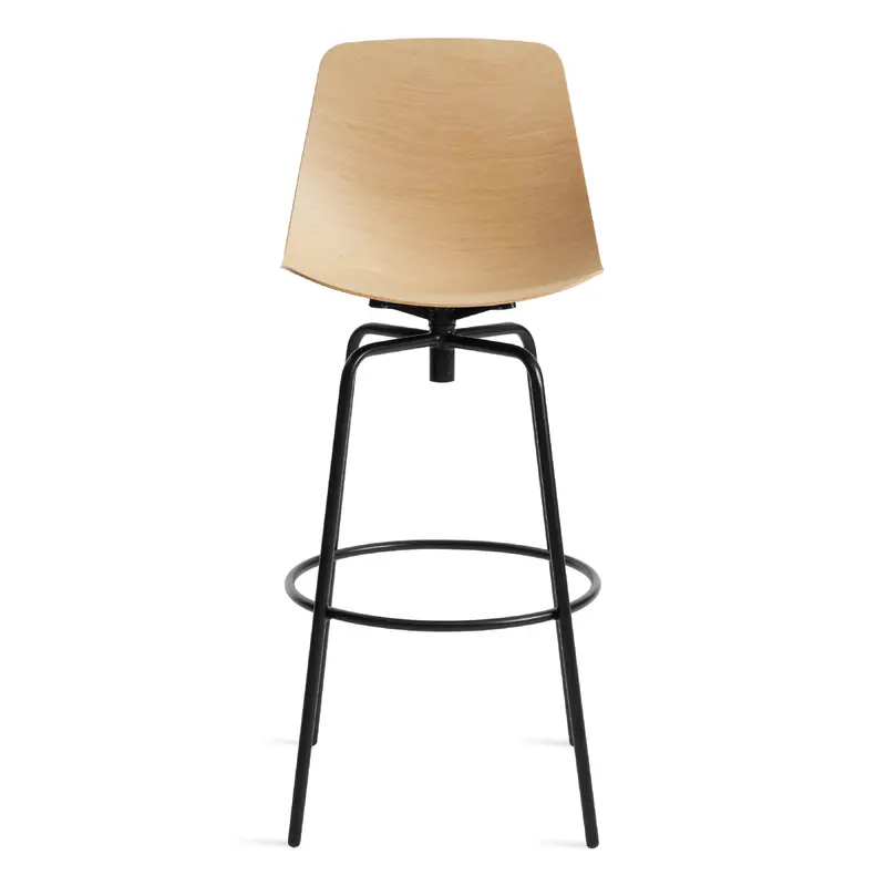 Clean Cut Swivel Stool