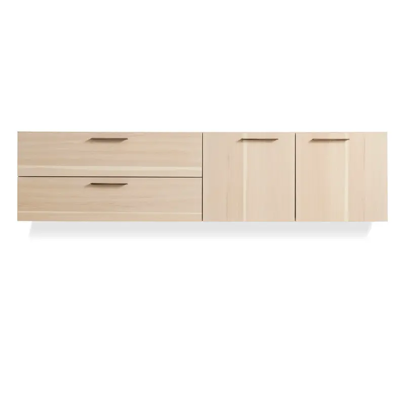 Shale 2 Door / 2 Drawer Wall-Mounted Cabinet
