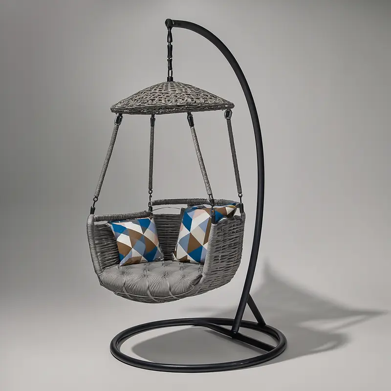 Nesta Swing Rh-51 Grey Basket, Black Frame