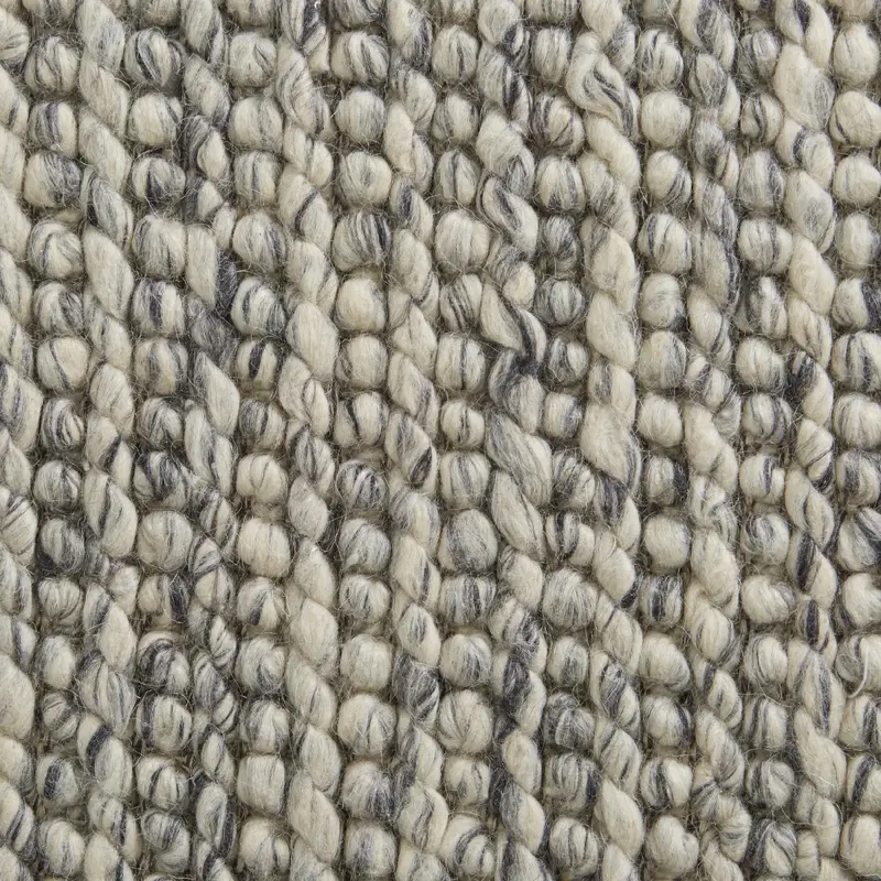 Pim Pim Rug Sample - Silver Grey