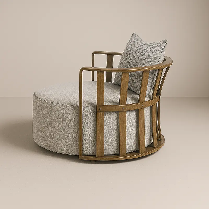 Saturn Outdoor Single Sofa 2087S