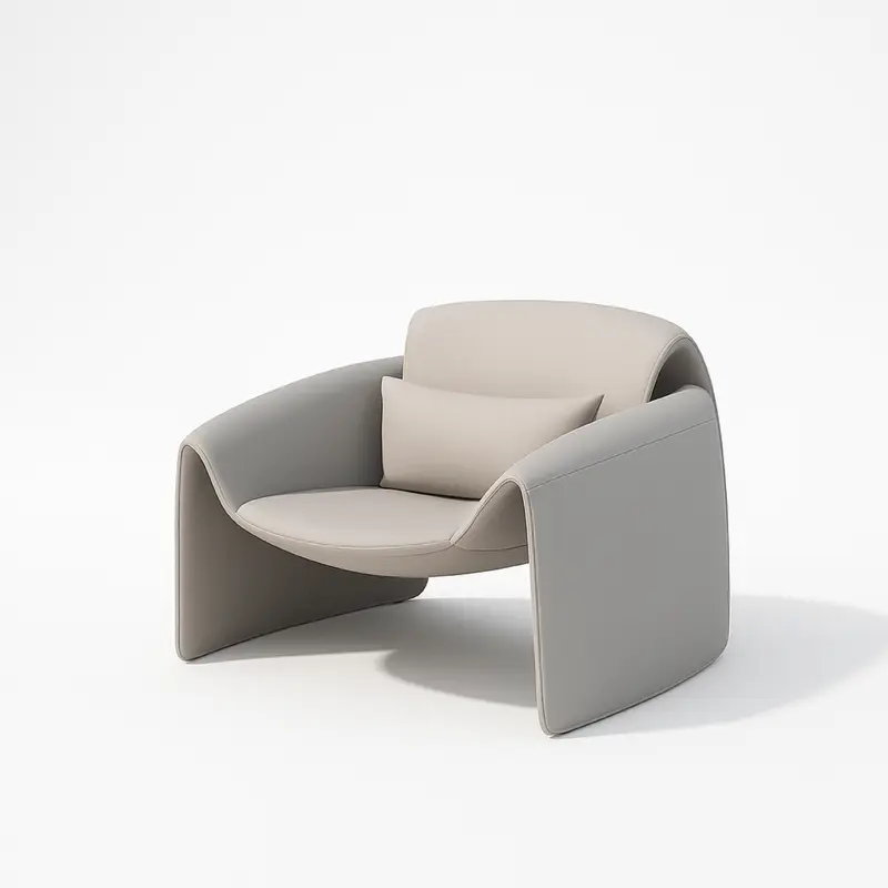 Ken Leisure Chair Grey