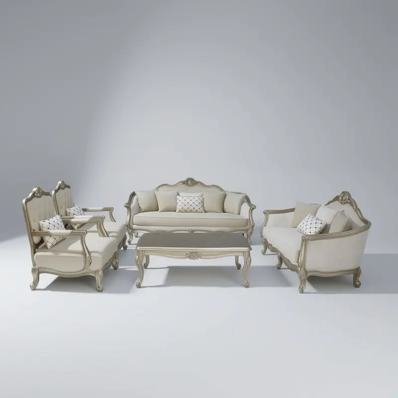 Mona Lisa 4pce Lounge Set With Coffee Table