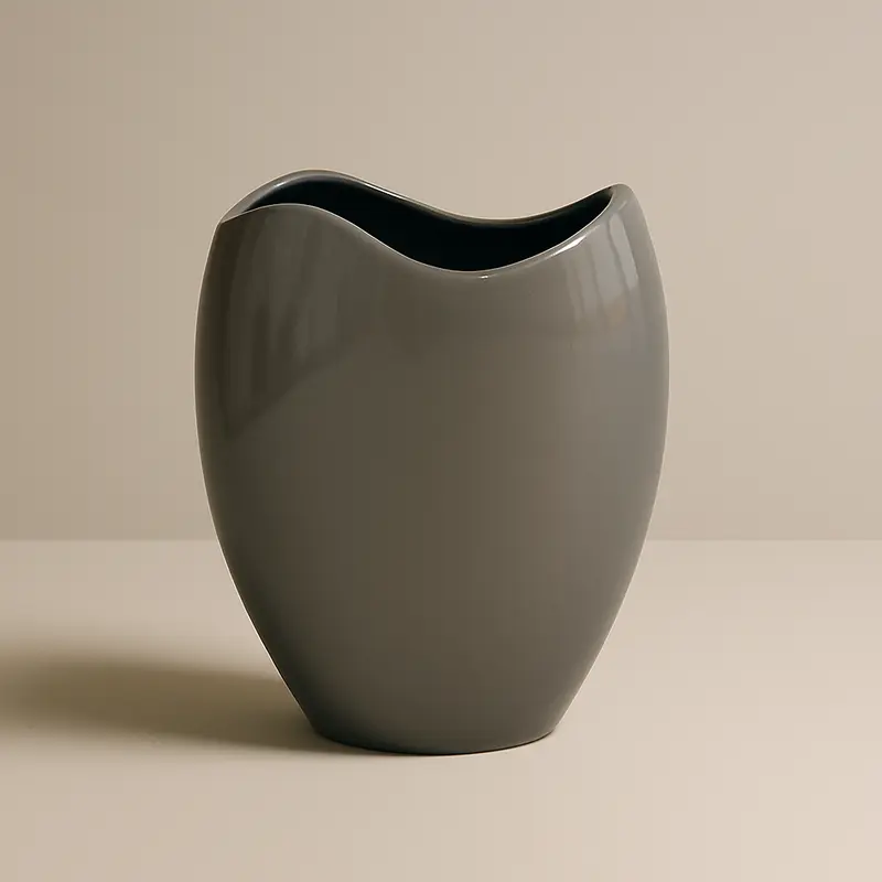 Oval Mouth Vase Can473