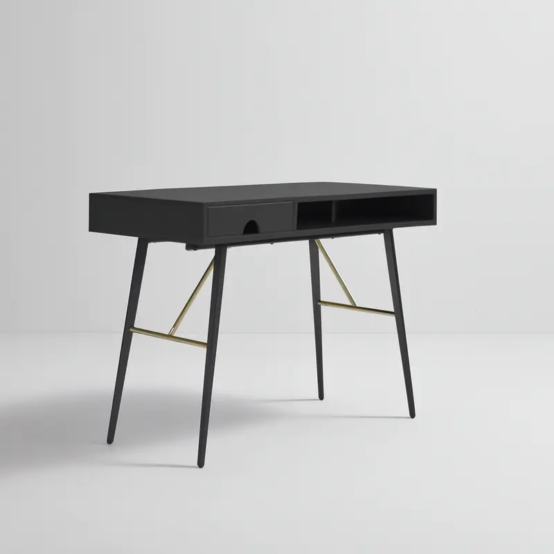 Tybalt J3496 Study Desk Black