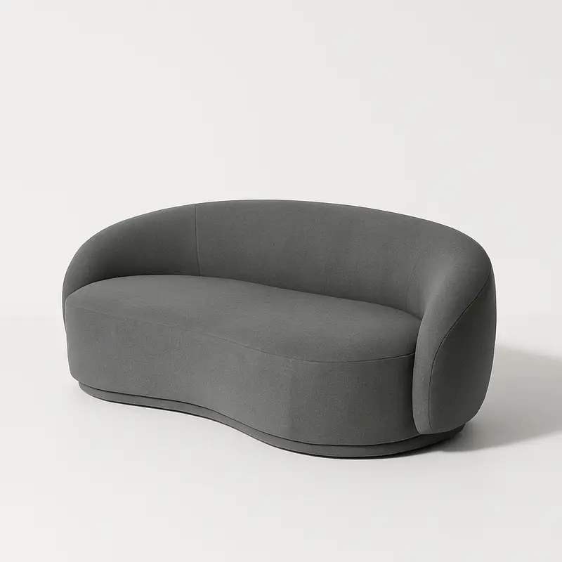 Boucle 3 Seater Sofa